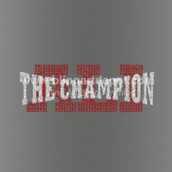 The Champion Ali Rhinestone Heat Transfers The Champion Ali Rhinestone Heat Transfers